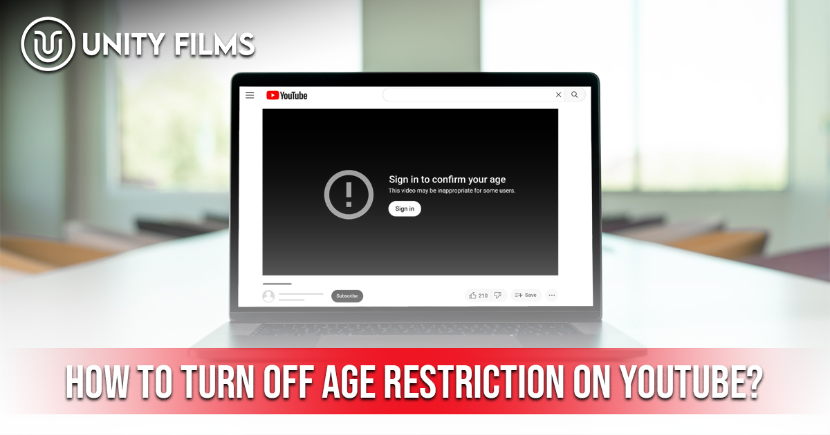 Turn Off Age Restriction on YouTube Turn Off Age Restriction on YouTube