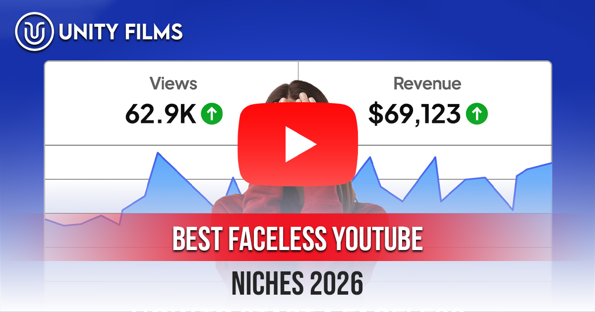 Best faceless YouTube niches 2026 showing viral YouTube automation ideas with high CPM revenue and channel growth analytics