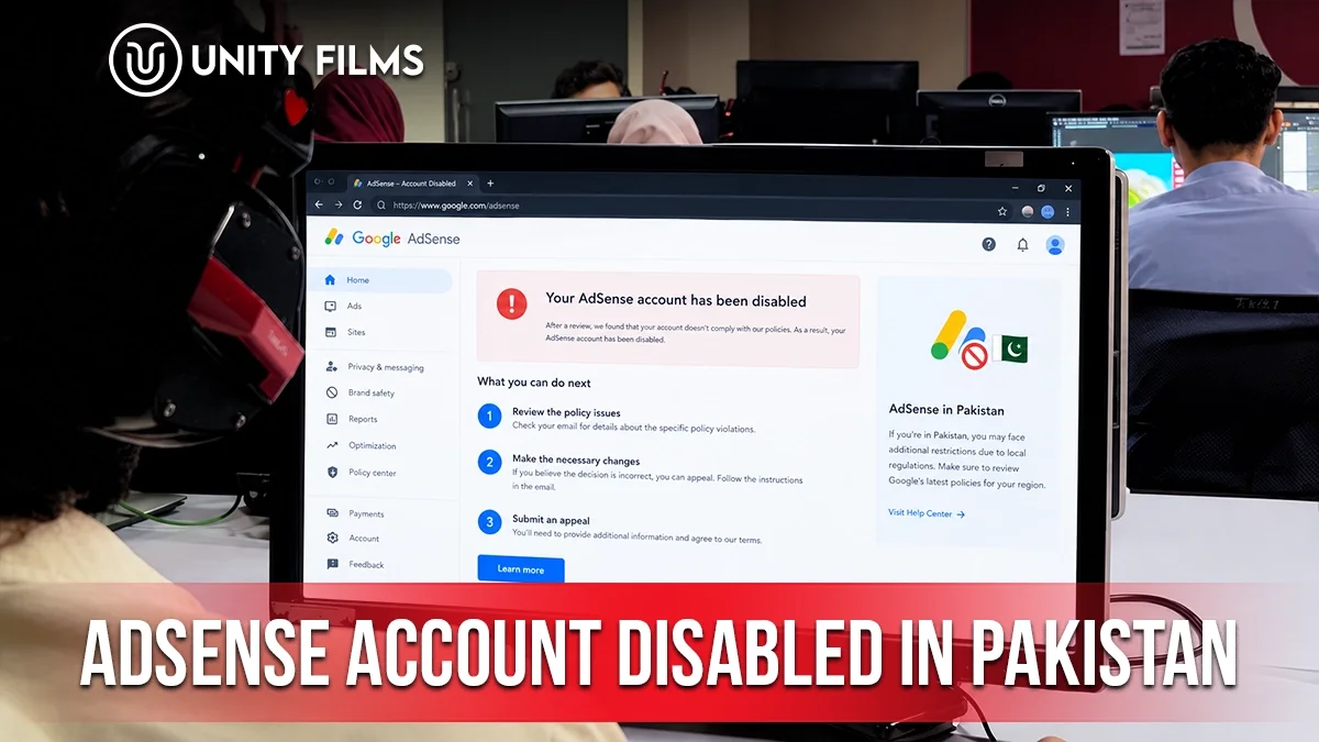 AdSense Account Disabled in Pakistan: What to Do Now