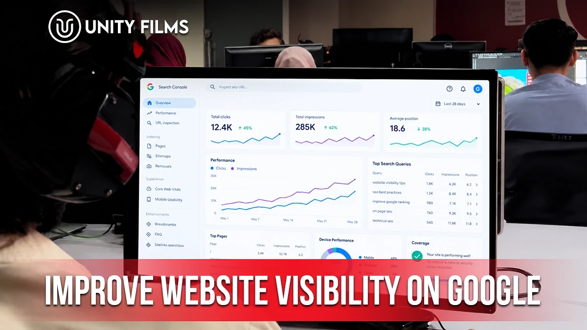 Improve Website Visibility on Google: What's Stopping Customers From Finding You?